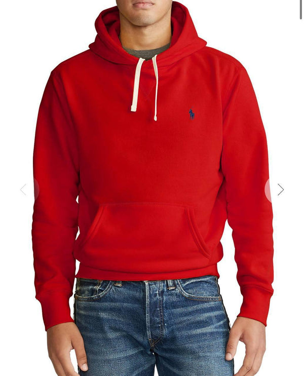 Polo hoodie احمر