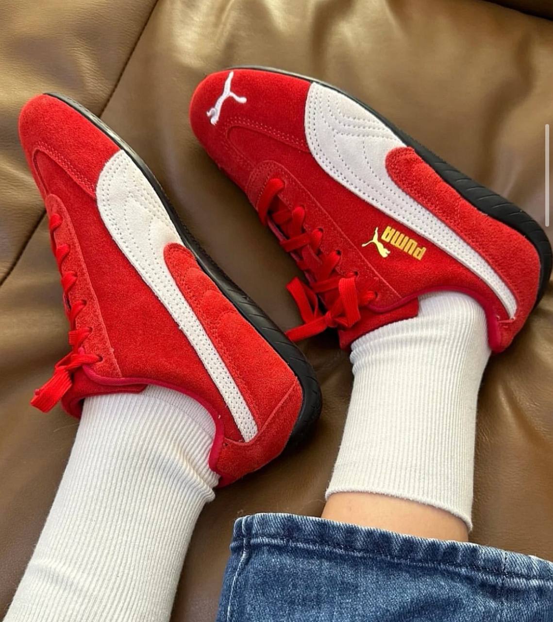 Puma Speed Cat red – Shahd Shoe Shop