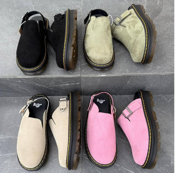 Dr martens Zebzag slippers بتختارو اللون لما نبعتلكم تاكيد للطلب