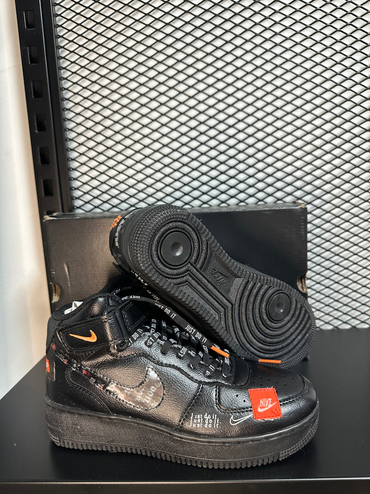 Mid Air Force Just Do It Black Nike Air Force